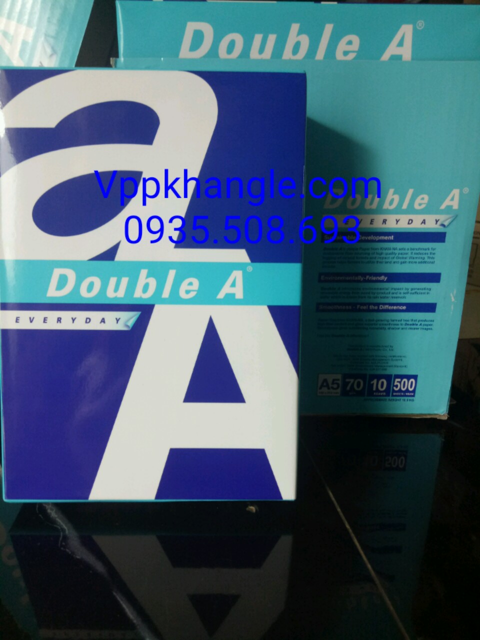 Giấy Double A A5 70gsm - Chi Tiết